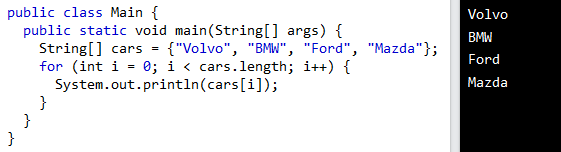 Arrays, figure 4