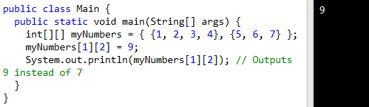 Arrays, figure 7