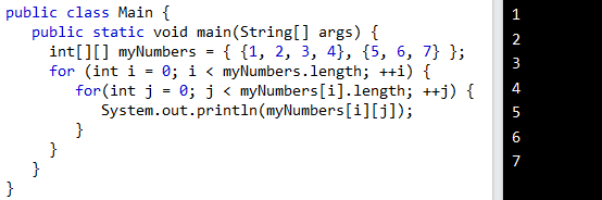 Arrays, figure 8