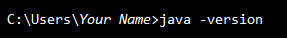 Installation of Java, figure 1