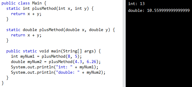 Method Overloading, figure 2