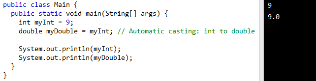 Type Casting, figure 1