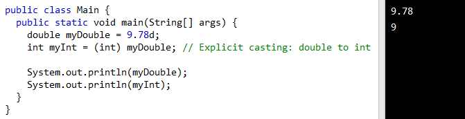 Type Casting, figure 2
